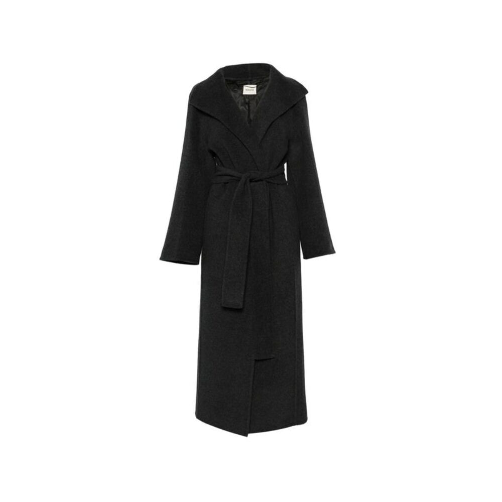 Khaite Grey Coats - Oversized Coats Women